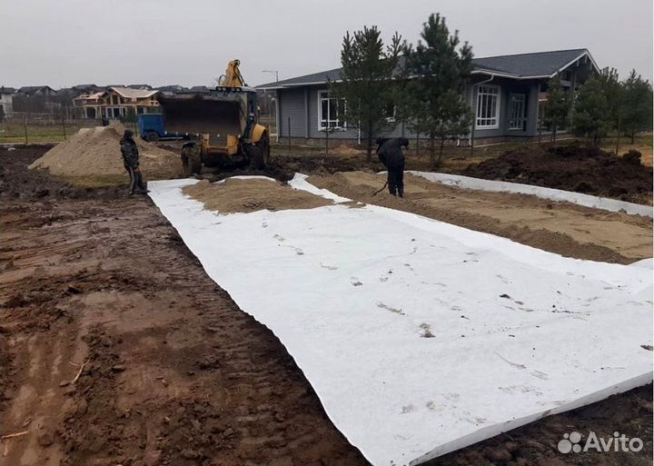 Геотекстиль от производителя в наличии