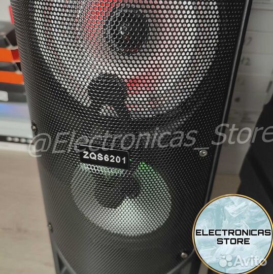 Блютуз Колонка BT Speaker ZQS-6201 с Микрофоном