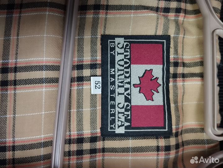 Легкая мужская куртка Stormy Sea 54-56 размер