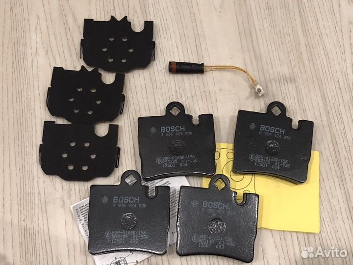 Колодки торм. зад. mercedes S W220 2.8-6.0 98-05