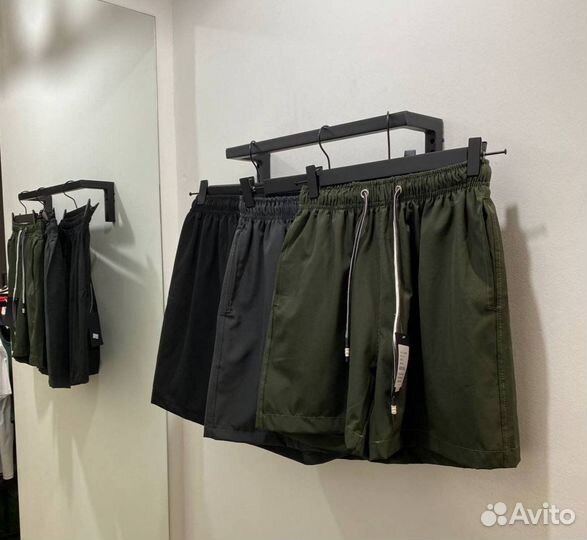 Шорты черные, серые, хаки