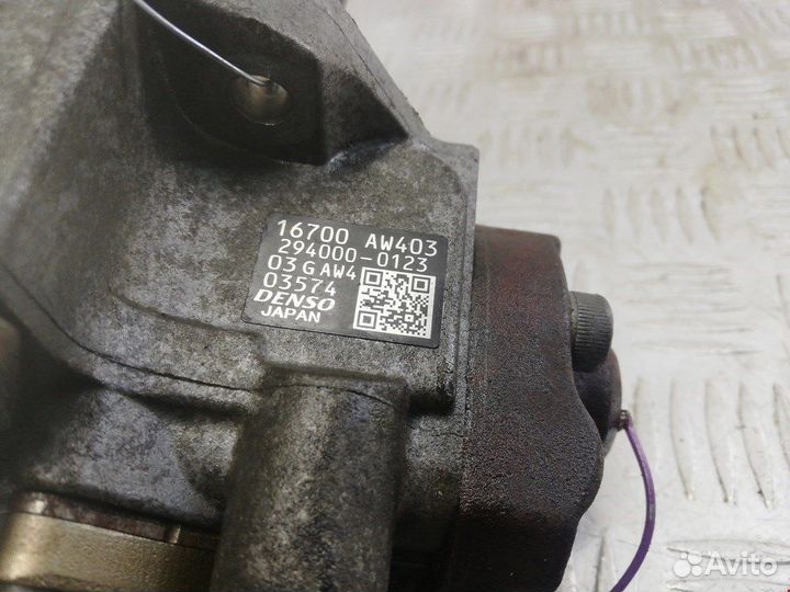 Тнвд для Nissan X-Trail T30 16700ES61D