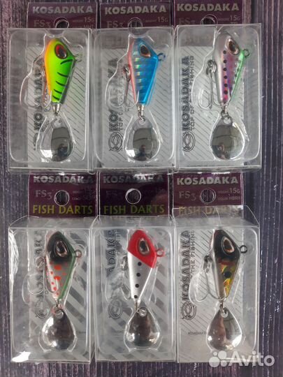 Тейл спиннер Kosadaka Fish Darts FS3