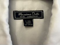 Massimo Dutti рубашка белая на 7-8 лет