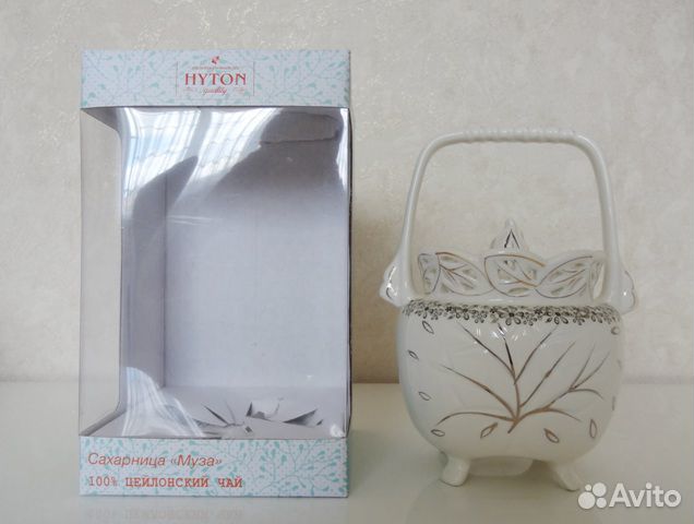 Керамическая сахарница 