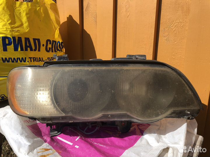 Фары на BMW х5 е53
