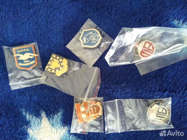 Значки Английская Премьер лига и Чемпионшип