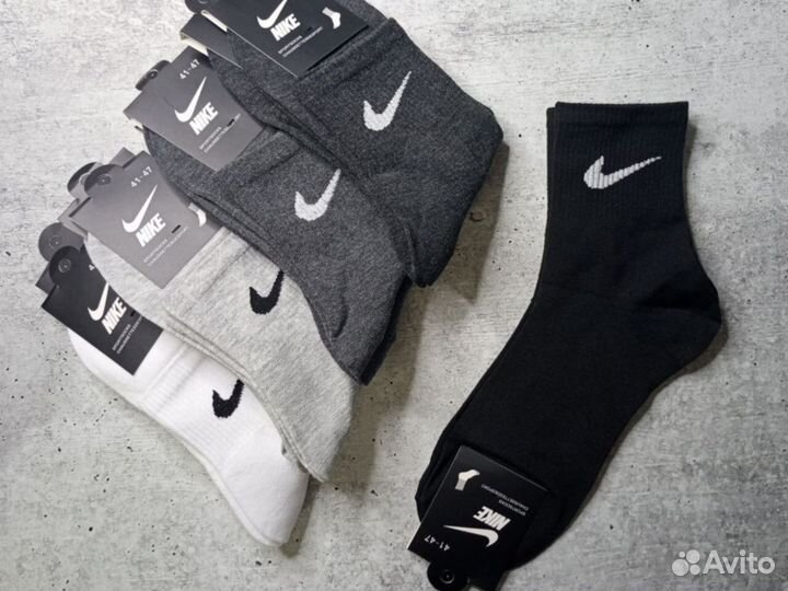 Мужские носки nike 5 пар