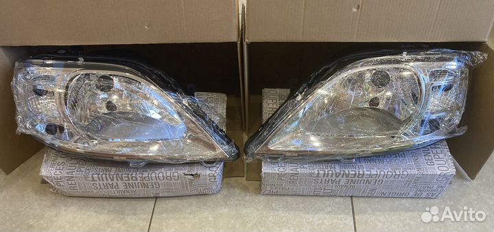 Фара Рено Логан Ларгус Renault