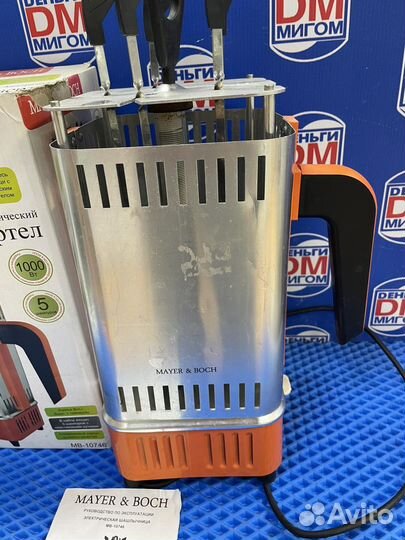 Л) Электрическая шашлычница mayer&boch MB-10746