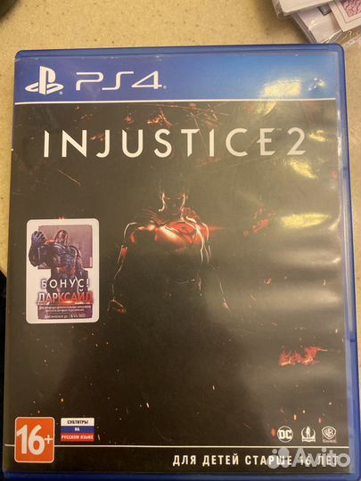 Игры для приставок ps4 injustice 2