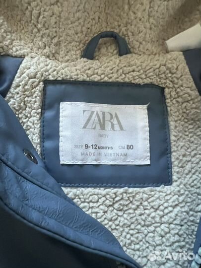 Куртка брюки zara 9-12 мес