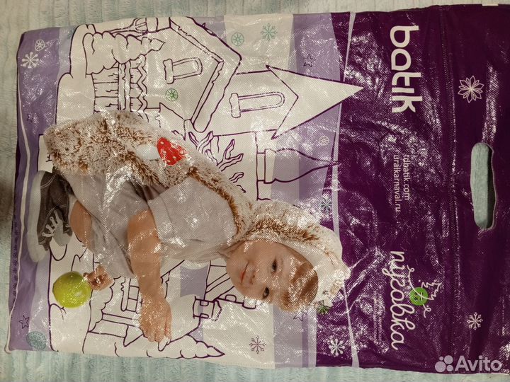 Новогодний костюм ежика 104