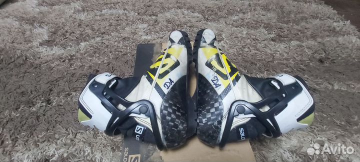 Лыжные ботинки коньковые salomon