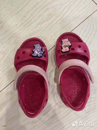 Босоножки сандалии для девочки crocs c6