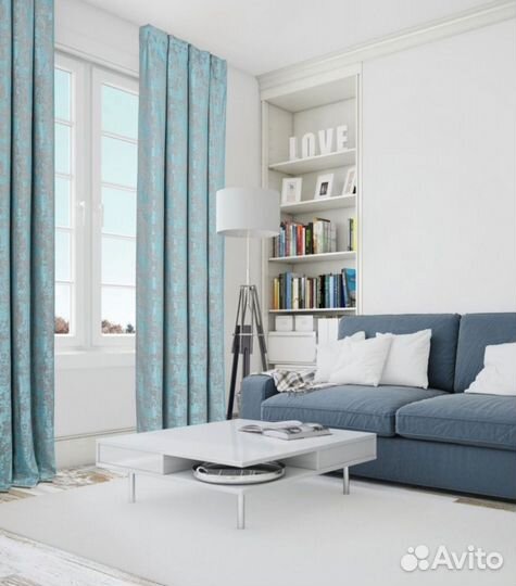 Новые шторы ткань мрамор, 150*180см, 2шт