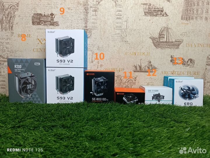 Новые кулера для процессоров