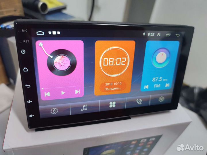 Магнитола 2-DIN Hoxiao, 1/16, Android 10