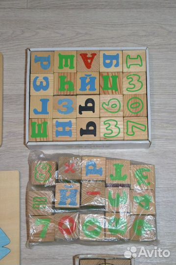 Набор деревянных игрушек 2-4 г