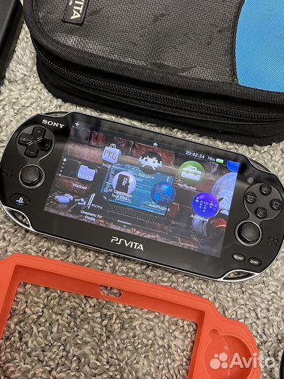 Прошитая Sony Playstation Vita FAT 64gb + Игры