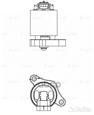 Luzar Клапан EGR (рециркуляции выхл. газов) для