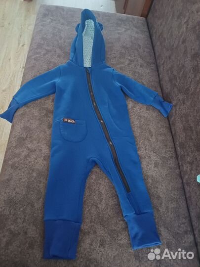 Флисовый комбинезон 86