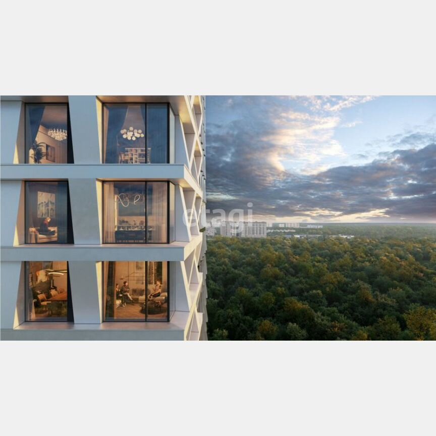 Апартаменты-студия, 19,8 м², 10/35 эт.