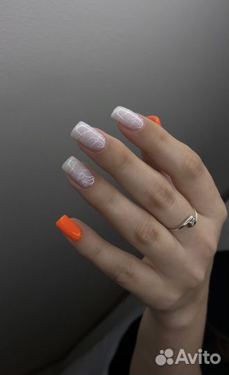Маникюр с покрытием