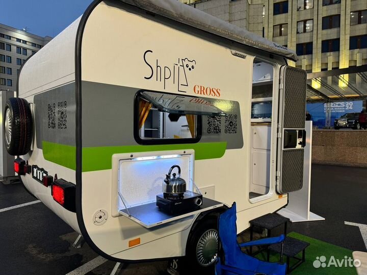 Прицеп кемпер. Дом на колесах в полный рост