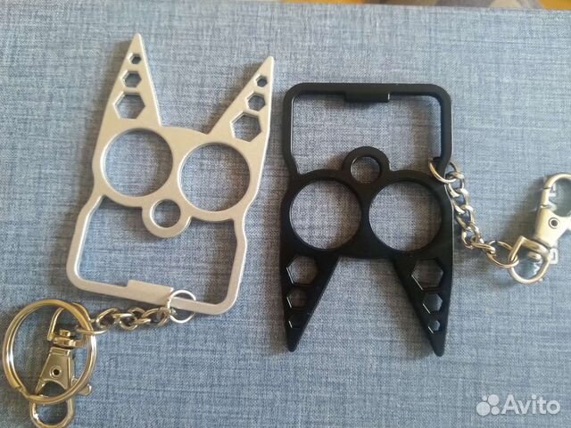 Брелок-открывпшка/шестигранники в виде кастета