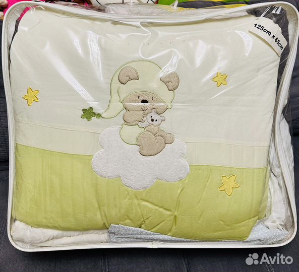 Бортики в детскую кроватку