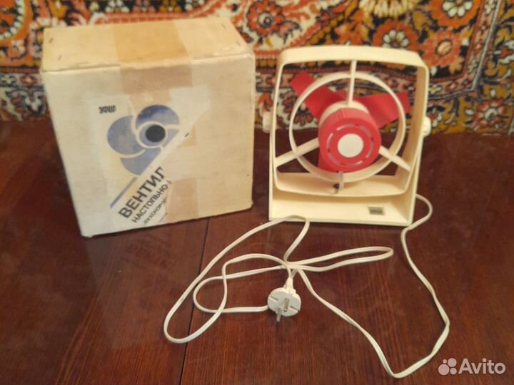 Вентилятор настольный эфир СССР