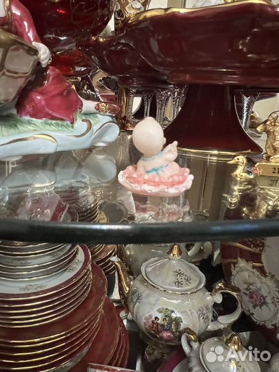 Антикварная кукла фигурка