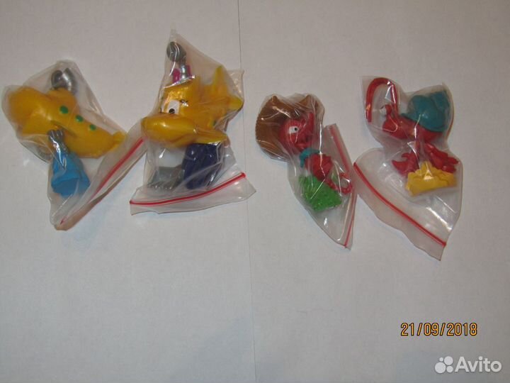 Герои мультфильмов киндер и других производителей