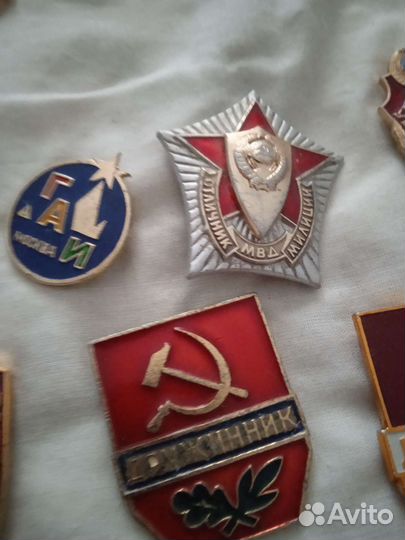 Значки мвд СССР