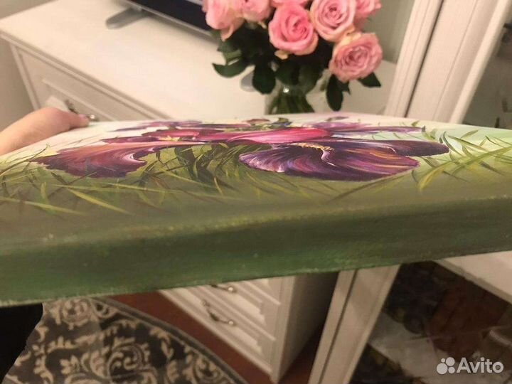 Авторская картина Ирисы