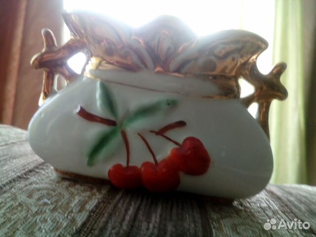 Фарфоровая вазочка, Martinroda, Германия 1949г