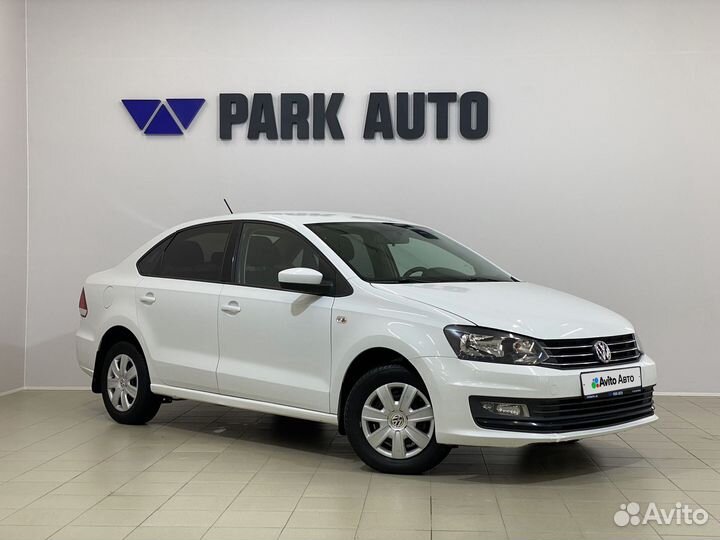 Volkswagen Polo 1.6 МТ, 2018, 75 000 км