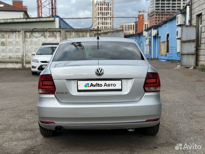 Volkswagen Polo 1.6 МТ, 2016, 172 000 км