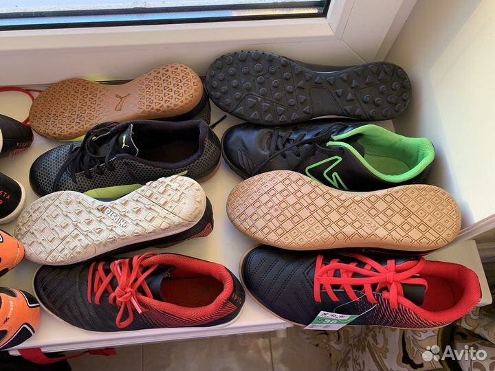 12 пар Бутсы nike puma kipsta adidas imviso