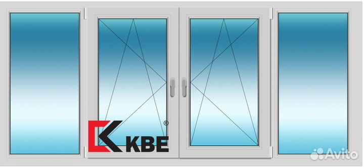 Лоджия кве 2800 х 1500 мм (Мастерская кве)