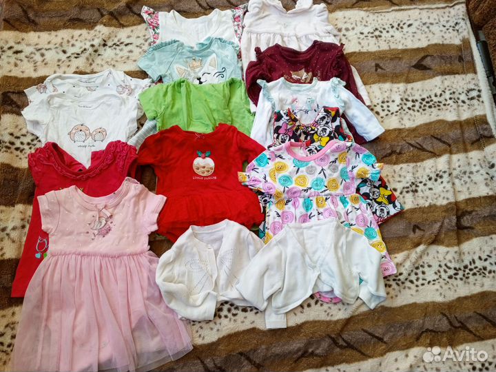 Продам пакет вещей для девочки, размер 68.74