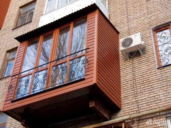 Пластиковые балконы француз