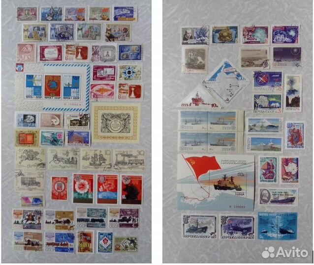 Тематические наборы марок СССР (часть 4-5)