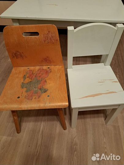 Детский столик и стульчик IKEA