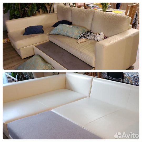 Перетяжка, ремонт и реставрация мягкой мебели