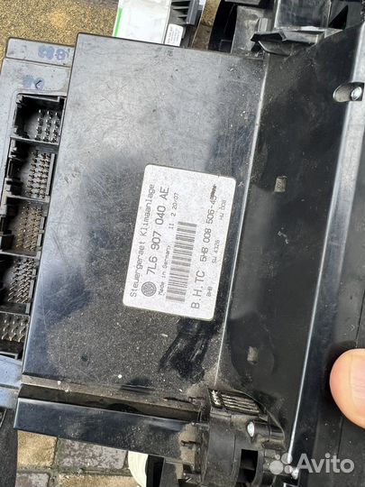 Щиток приборов touareg GP 2008г цветной