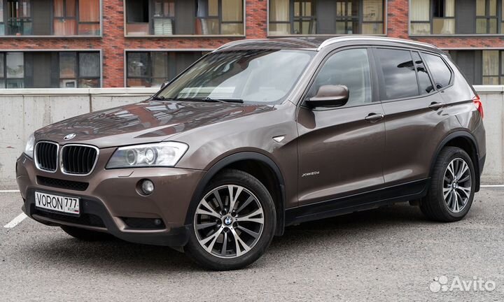 Аренда BMW X3 от одной минуты в Москве