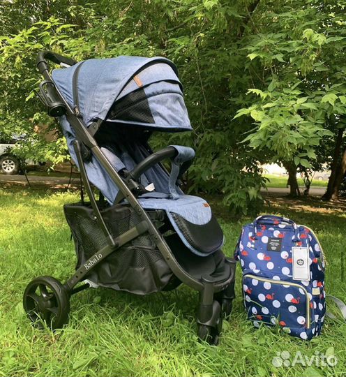 Коляска 0+.бабало новая. Babalo.+ сертификат