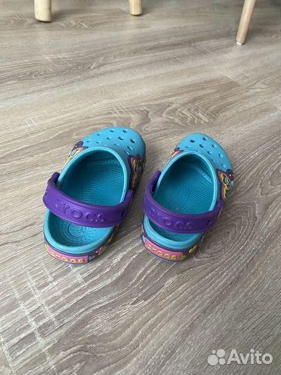 Crocs сабо для девочки 25